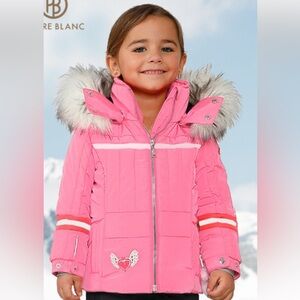 French Ski Jacket Poivre Blanc Harriett for Girls, 5 Years excellent condition